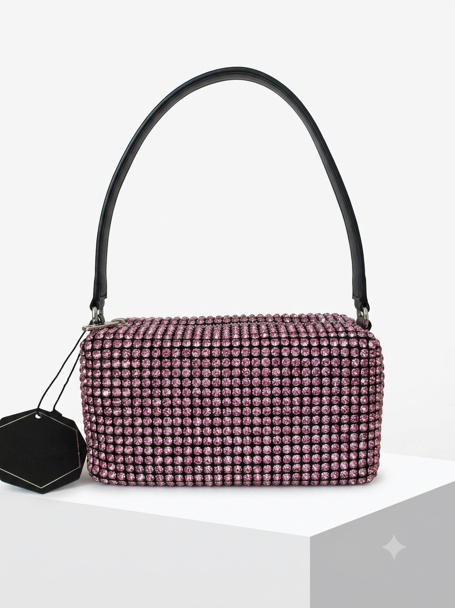 Swarovski taşlı çanta